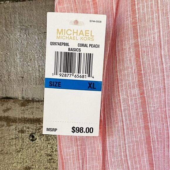 NWT Michael Kors Pink Knee Length Skirt - Picture 9 of 12